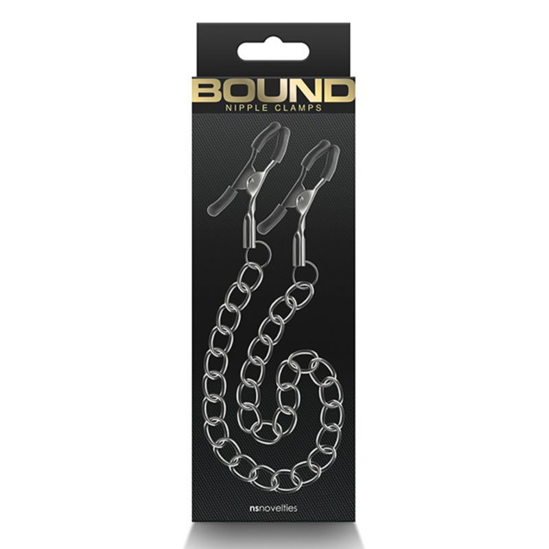 Bound DC2 Nipple Clamps- Gunmetal