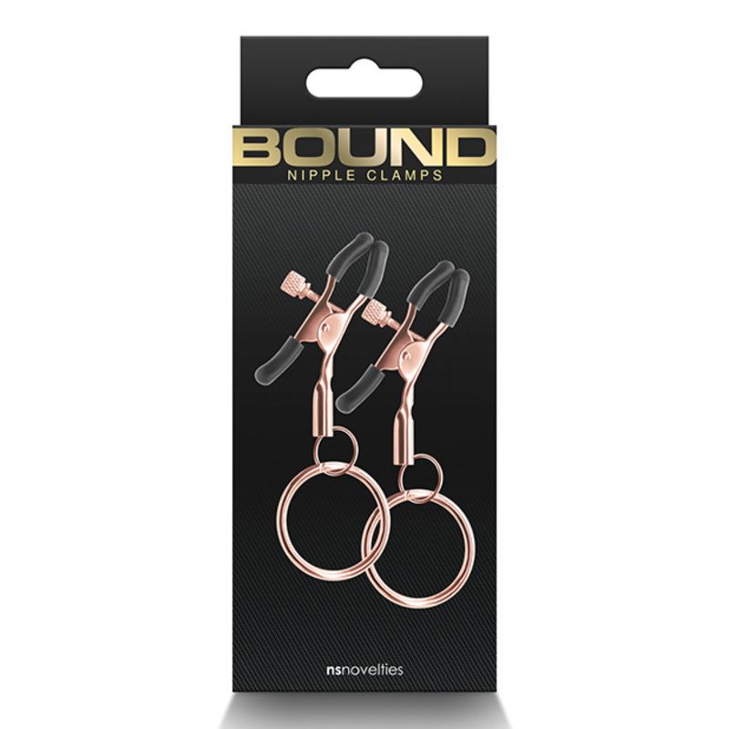 Bound C2 Nipple Clamps- Rose Gold