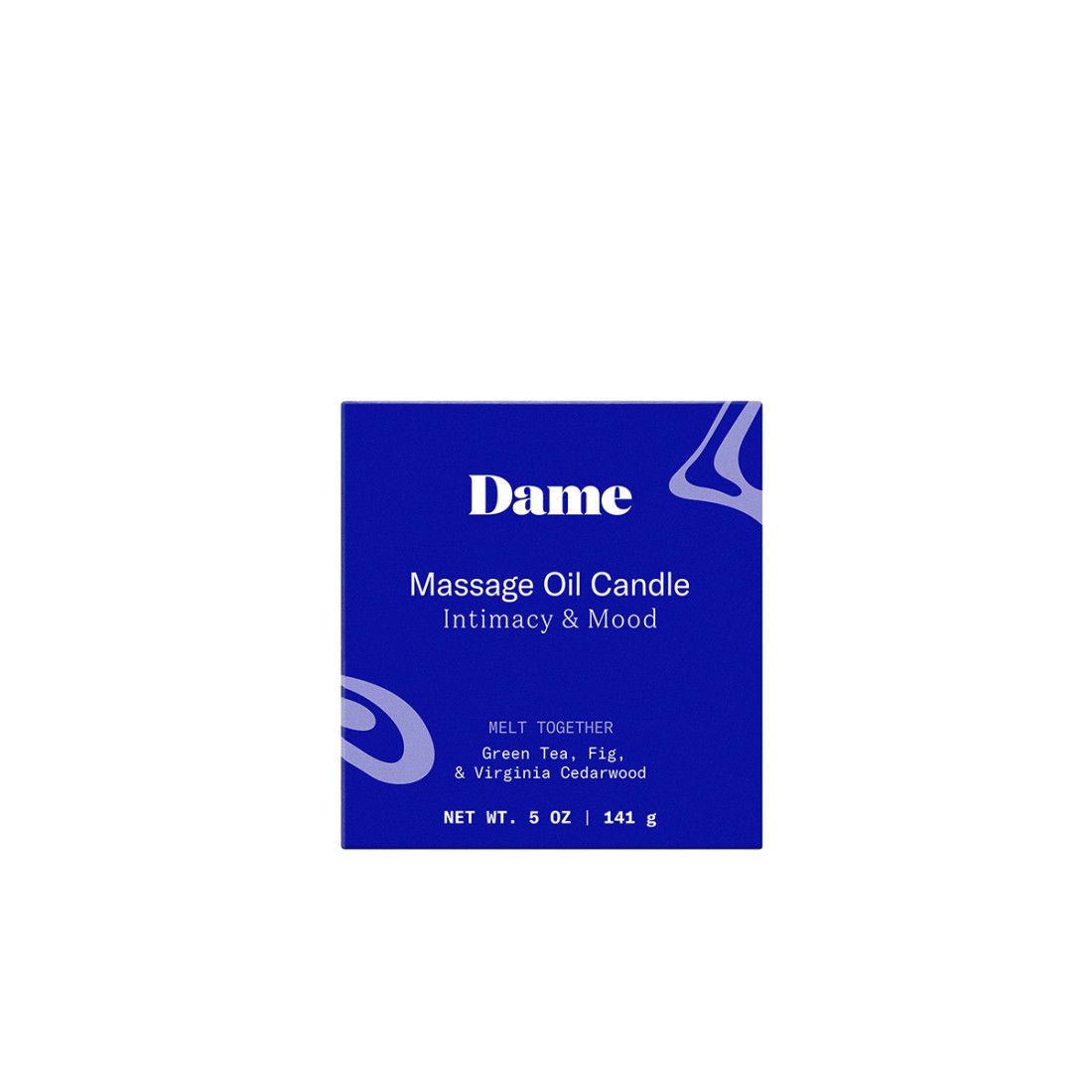 Dame Massage Oil Candle , Scent: Melt Together