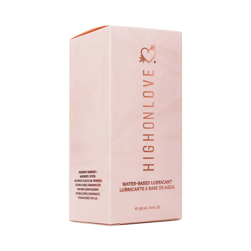 High On Love Water-Based Lubricant- CBD 200 mg