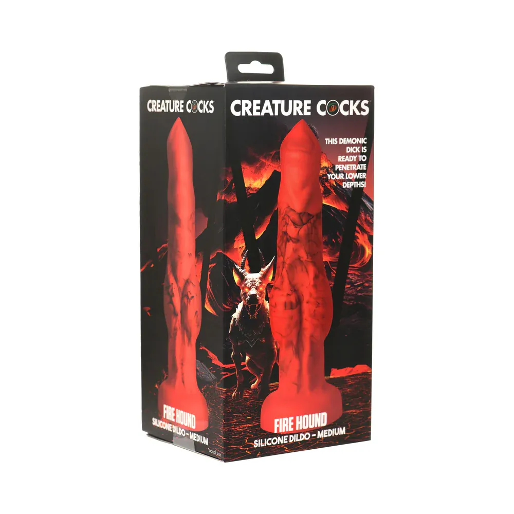 Creature Cocks Hell Hound Silicone Dildo