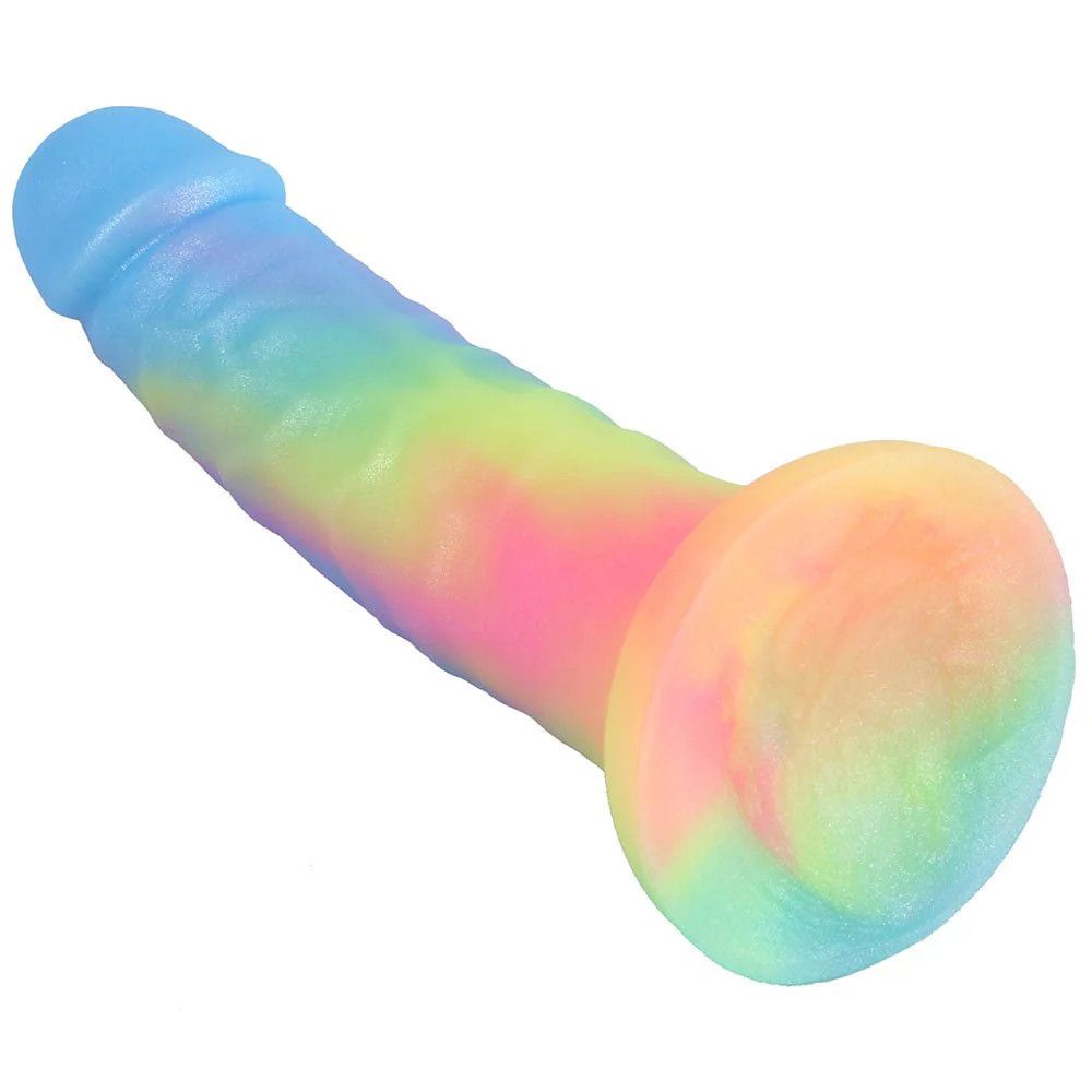 6.7" Quinn Silicone Dildo, Color: Wanderlust