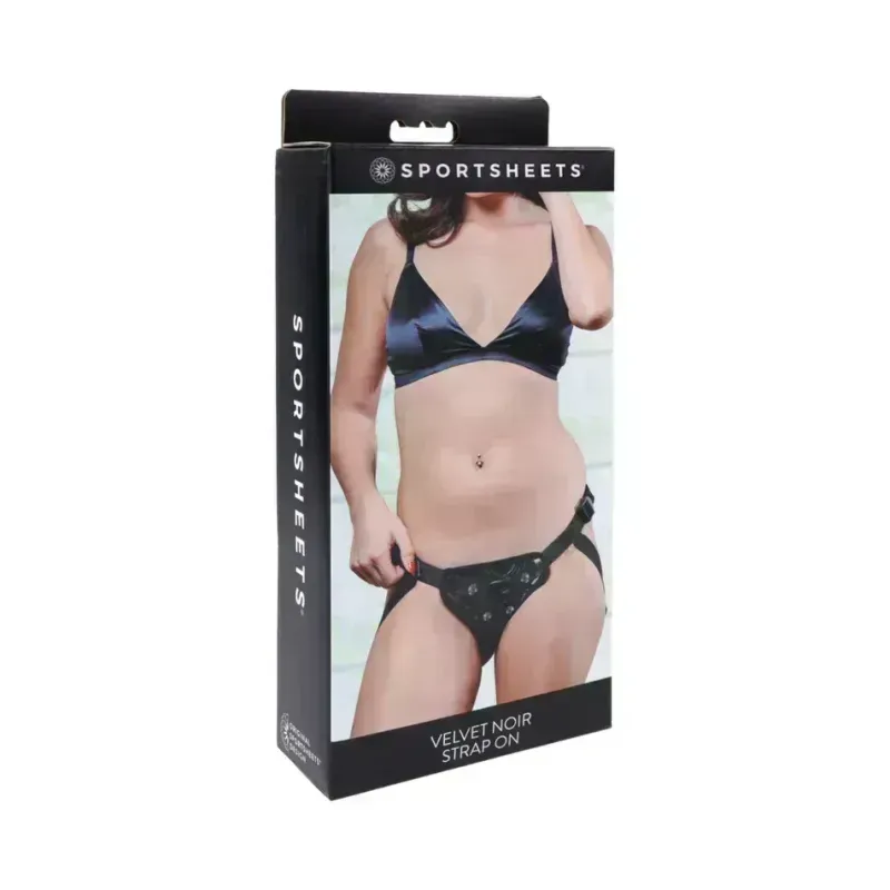 Sportsheets Velvet Noir Strap-On