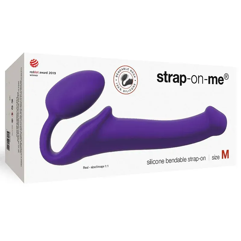 Vibrating Bendable Strap-On