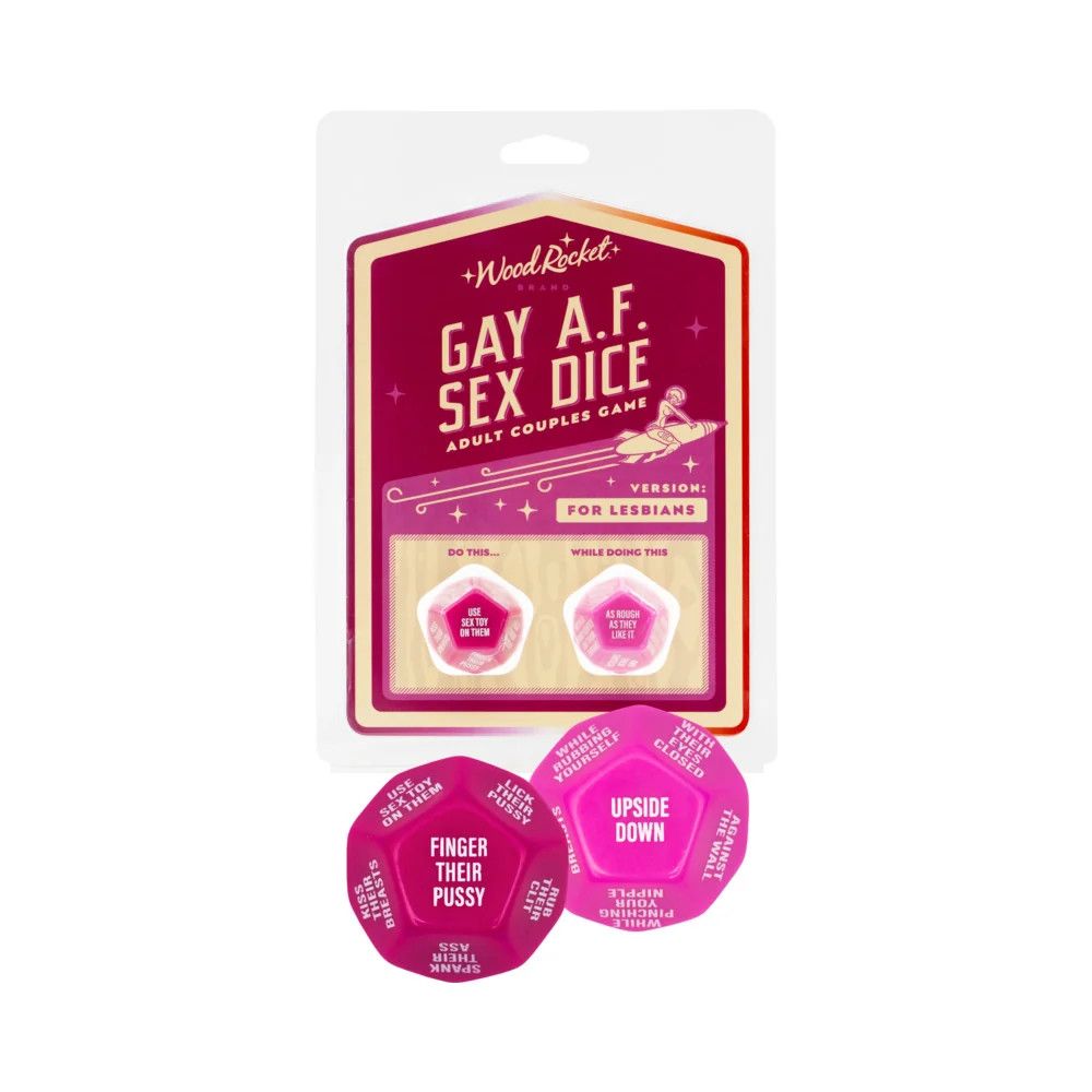 Gay A.F. Sex Dice: Lesbian