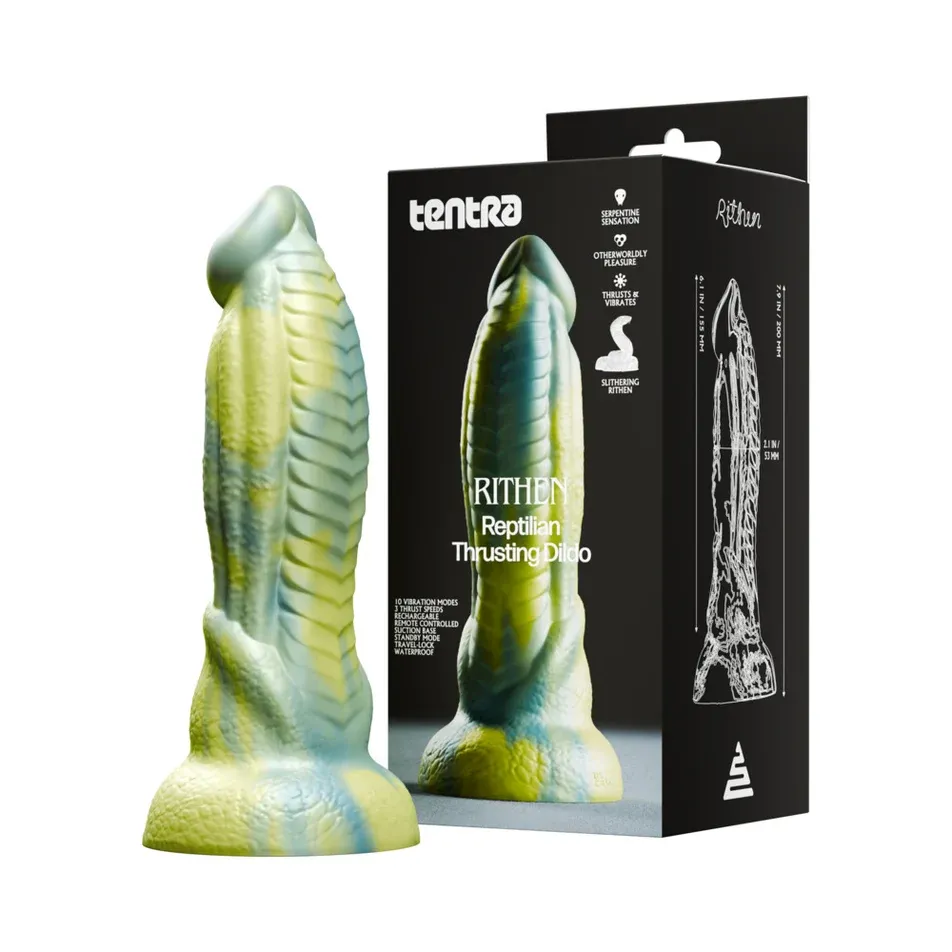 Tentra Rithen Reptillian Thrusting Dildo