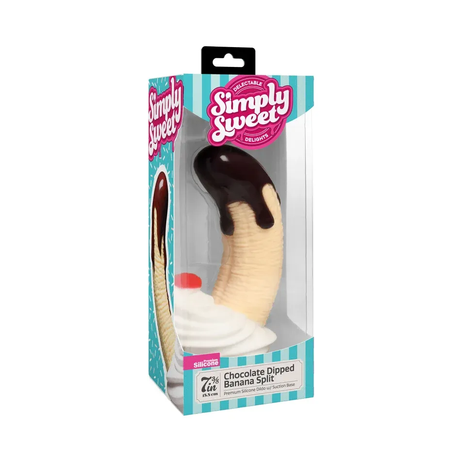 Chocolate Dip Banana Split Dildo