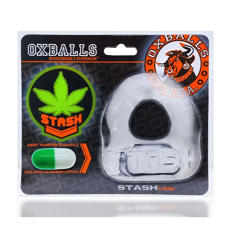 Oxballs Stash Cockring w/ Capsule Insert