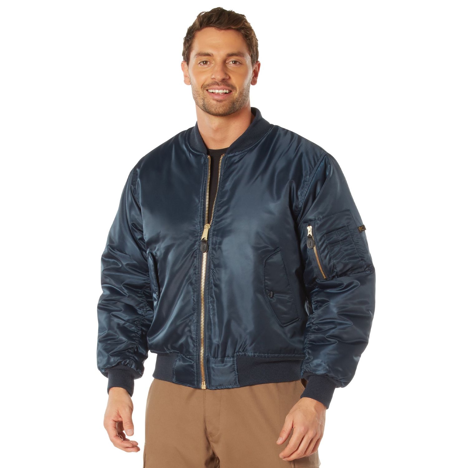 Flight Jacket MA-1, Color: Navy, Size: XSmall