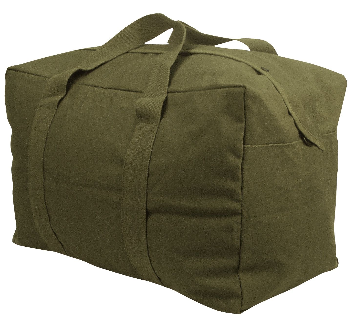 Rothco Canvas Parachute Cargo Bag, Color: OD, Size: 24x15