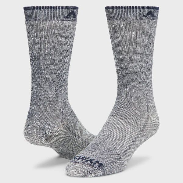 Merino Comfort Hiker Midweight Crew Sock, Color: Navy, Size: Medium