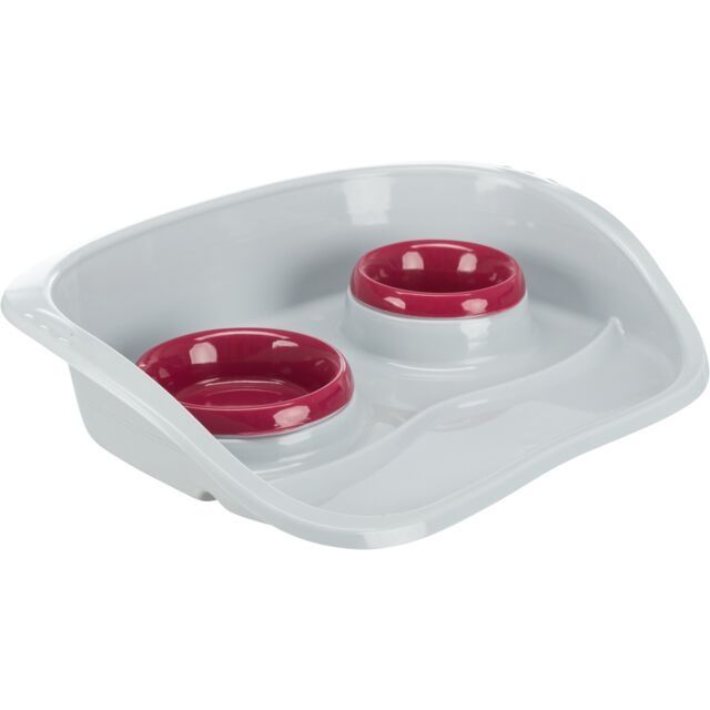 Voer/Waterbak-Set