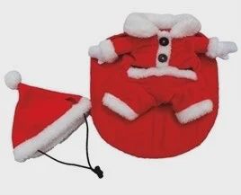 CROCI XMAS SANTA DRESS 30 CM