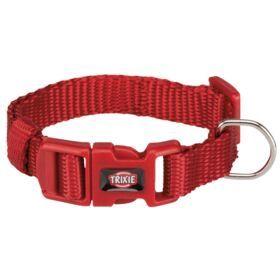 Premium Halsband Rood XXS-XS 15-25 cm/10 mm