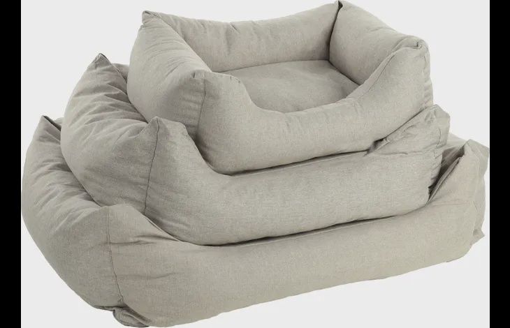 Mand Geneve Rechthoekig Beige 80x67x22cm