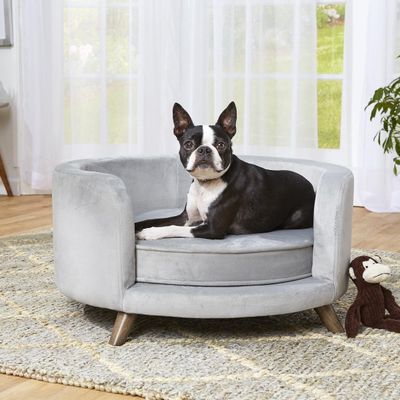 ENCHANTED HONDENMAND SOFA ROSIE GRIJS 68,5X68,5X35,5 CM