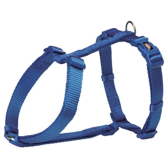 Premium H-Tuig  royal blauw L–XL 75–120 cm/25 mm