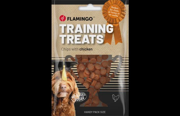 Trainingssnack Chips met kip 60gr