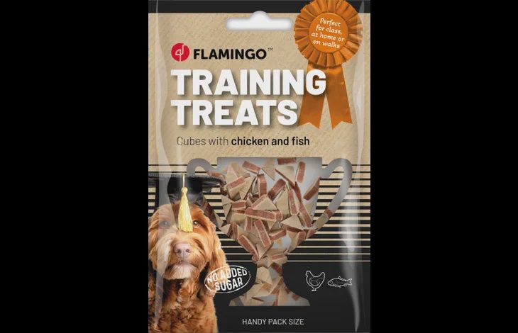 Trainingssnack Blokjes met kip & vis 60g