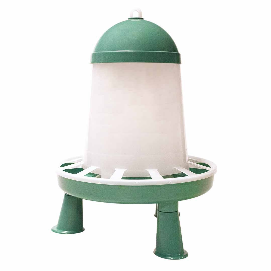 Voederbak ECO met pootjes groen - 3KG