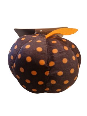 Pompoen hondenspeelgoed Halloween 12cm