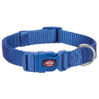 Premium Halsband royal blauw M–L 35–55 cm/20 mm