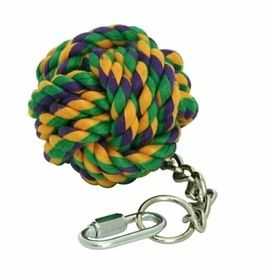 HAPPY PET TOUWBAL AAN KETTING VOGEL 23X6,5X6,5 CM