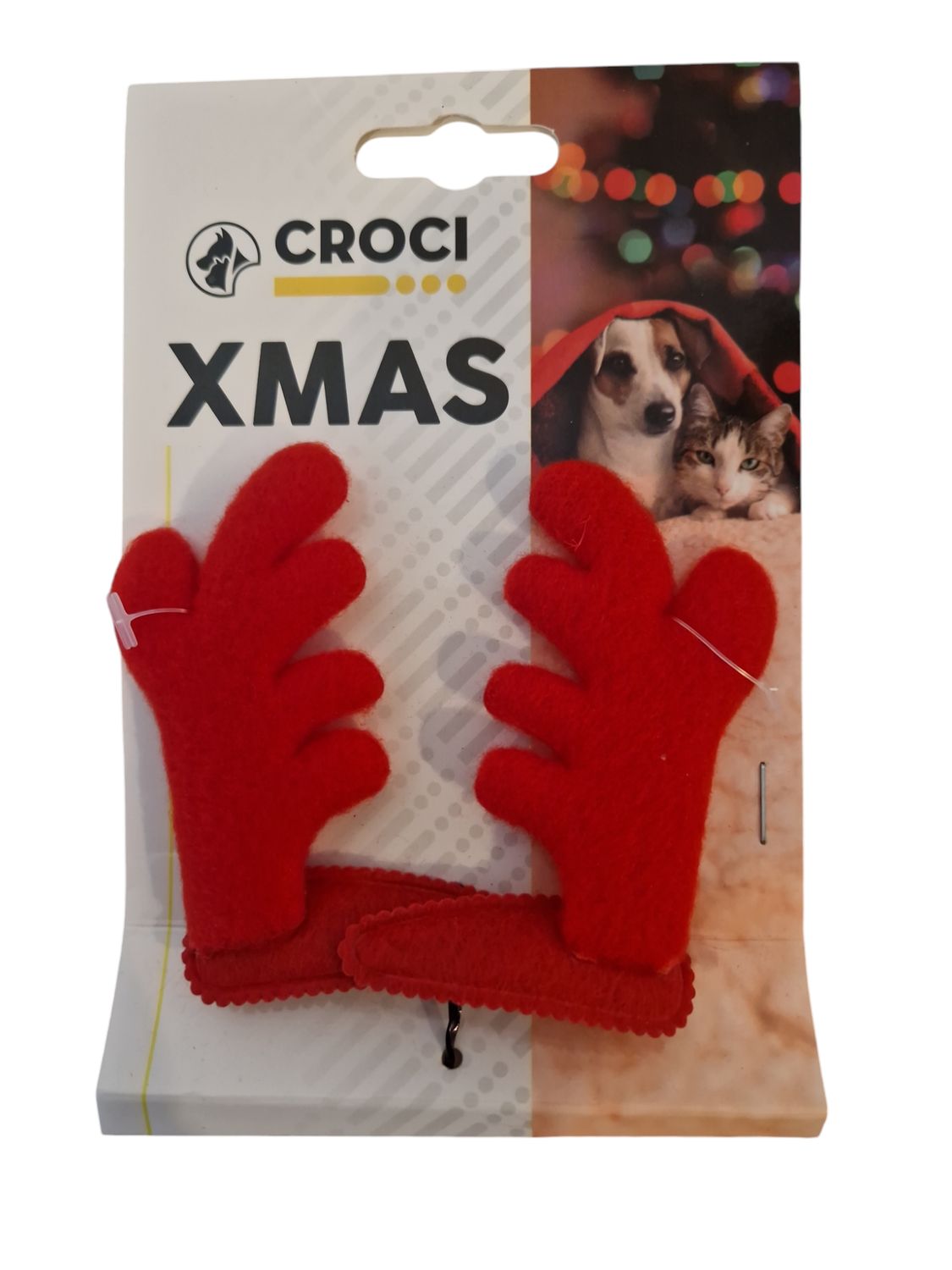 Xmas hoorns kerst honden 6cm.