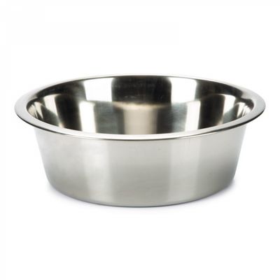 RVS Voerbak voor Honden 16 cm - 0,75 Ltr