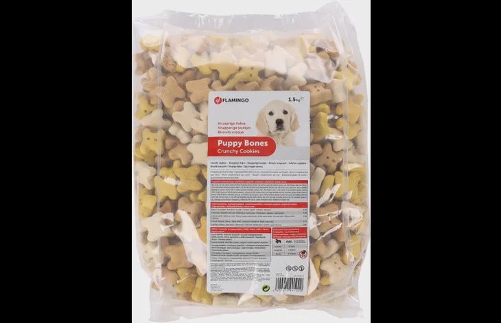 Snack Puppy Koekje Bones 1,5kg