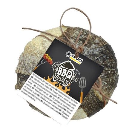 CROCI BBQ-FEESTDONUT MET VIS 9CM - 50g