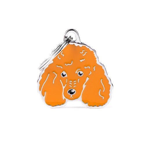 Friends abrikoos poedel ID Tag