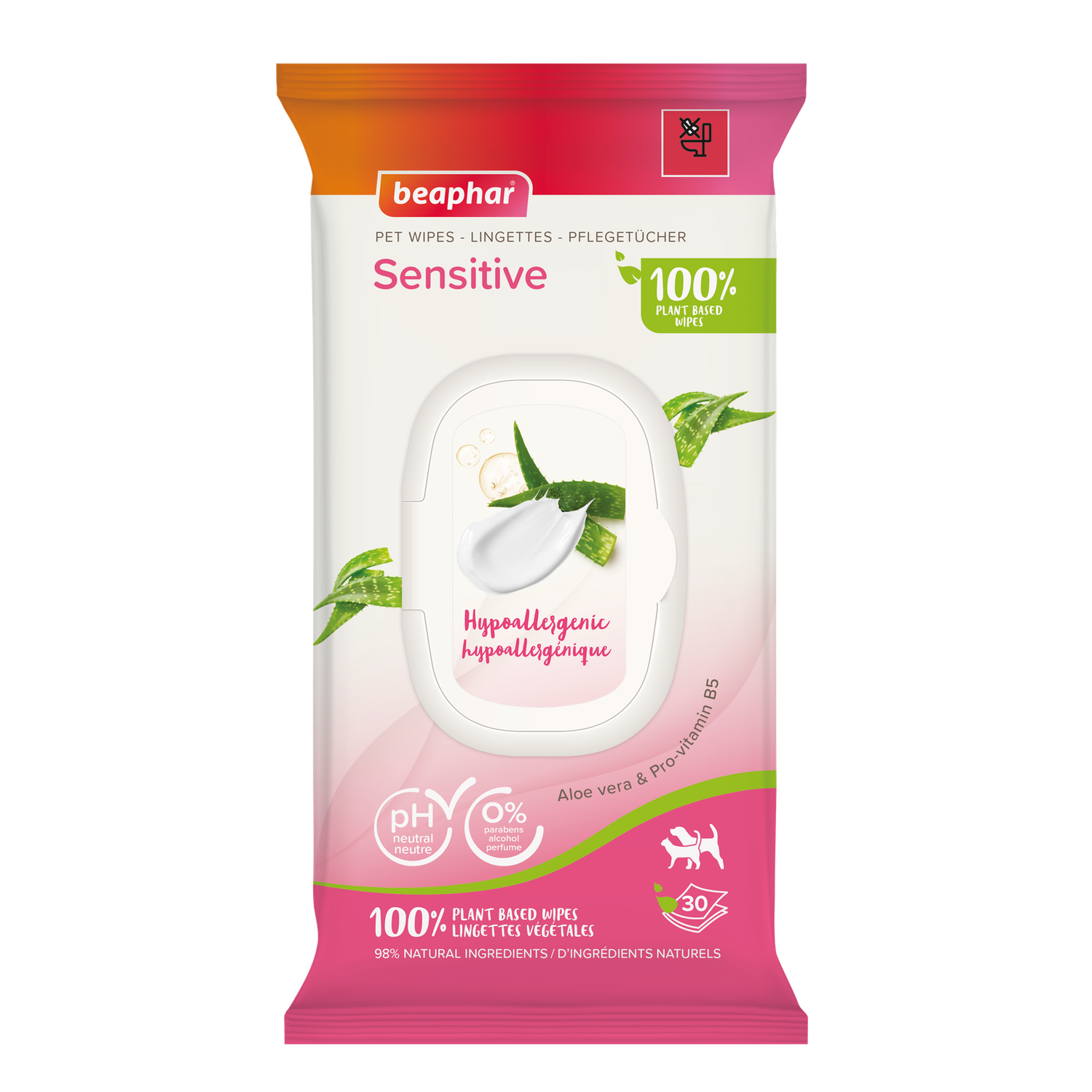 Dierendoekjes Sensitive 30st