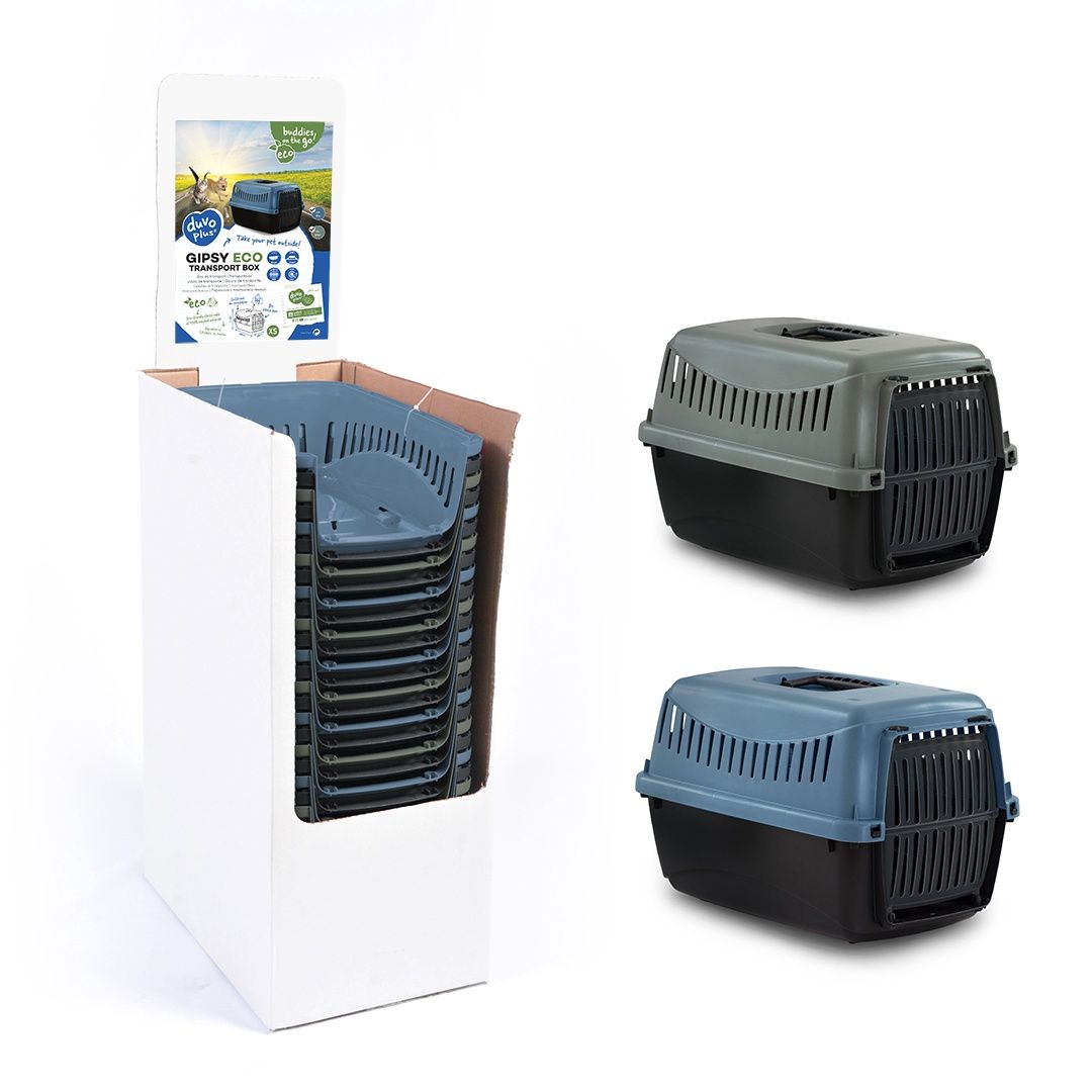 Gipsy eco transport box plastic deur XS -39x26x25cm - max. 3kg