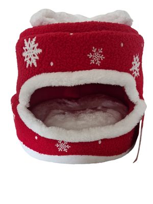 Slaapplek hond en kat Xmas kerstcadeau 40x40x34cm