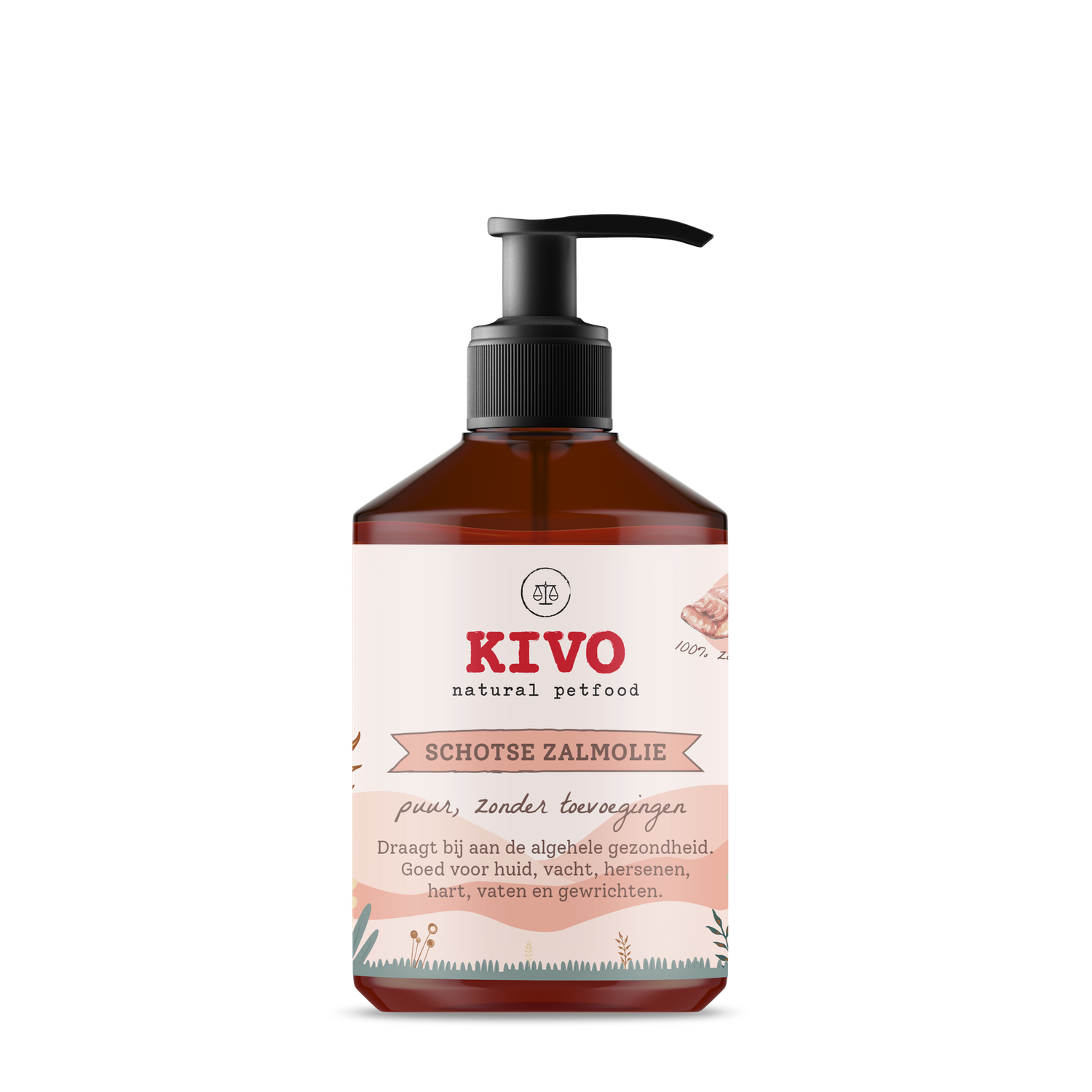 Kivo schotse zalmolie 500ml
