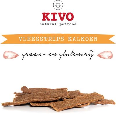 Vleesstrips Kalkoen 200gr graanvrij - glutenvrij Vleesstrips Kalkoen 200gr graanvrij - glutenvrij