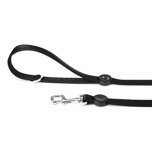 Platte Riem Memopet® Zwart180x1,2cm