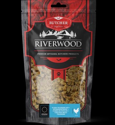 Riverwood vlees trainers kip 150 gram