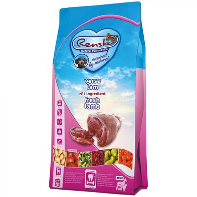 Renske Super Premium droog hond adult lam graanvrij 6,5kg