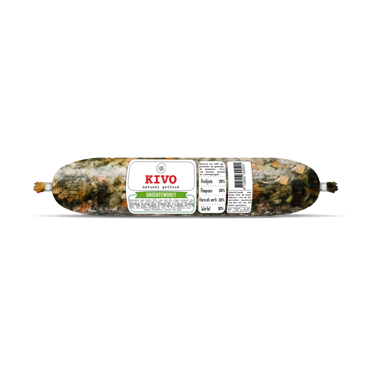 Groentenworst 250gr