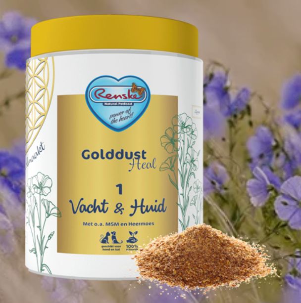 Renske Golddust Heal 1 vacht en huid 250g