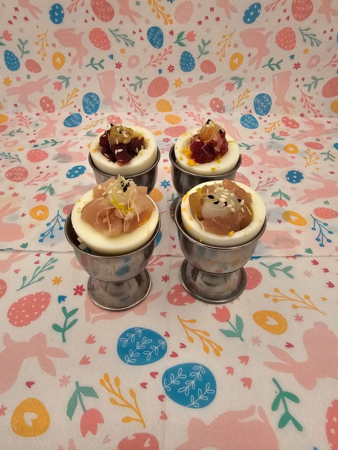 Luxe gevulde eitjes 4 stuks