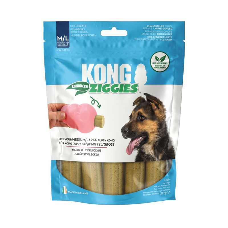 KONG Ziggies Enhanced Puppy M/L