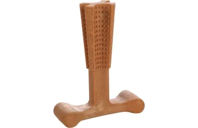 Flamingo Speelgoed Nyl'o Bamboo T-Bone met rundsmaak L