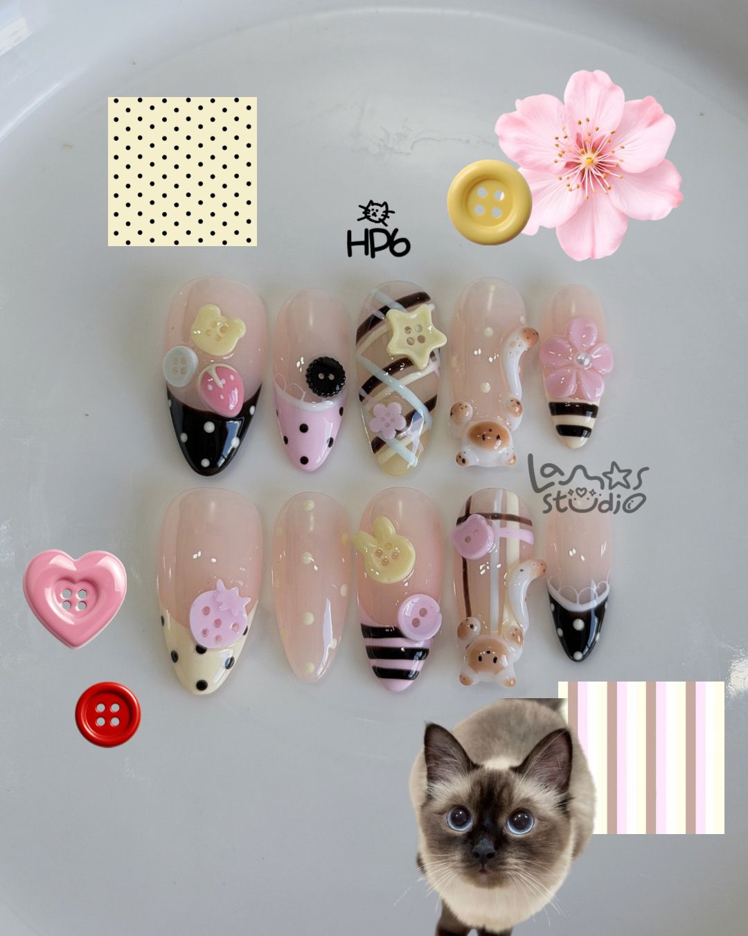 Hipper cute nail