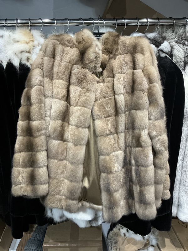 Women’s Tortora Blended Sable with Beige Sheared Mink