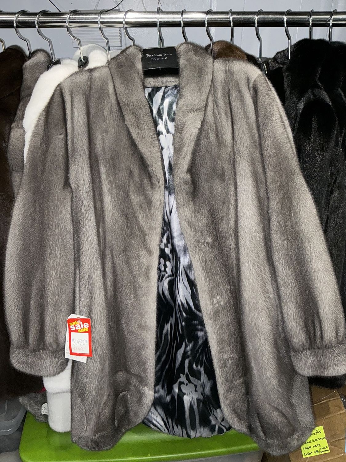 Blue Iris Mink (FLO), Material: USA / 276 / 454656, Size: Size A