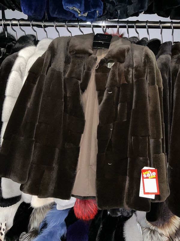 Women’s Dyed Brown Shear Mink