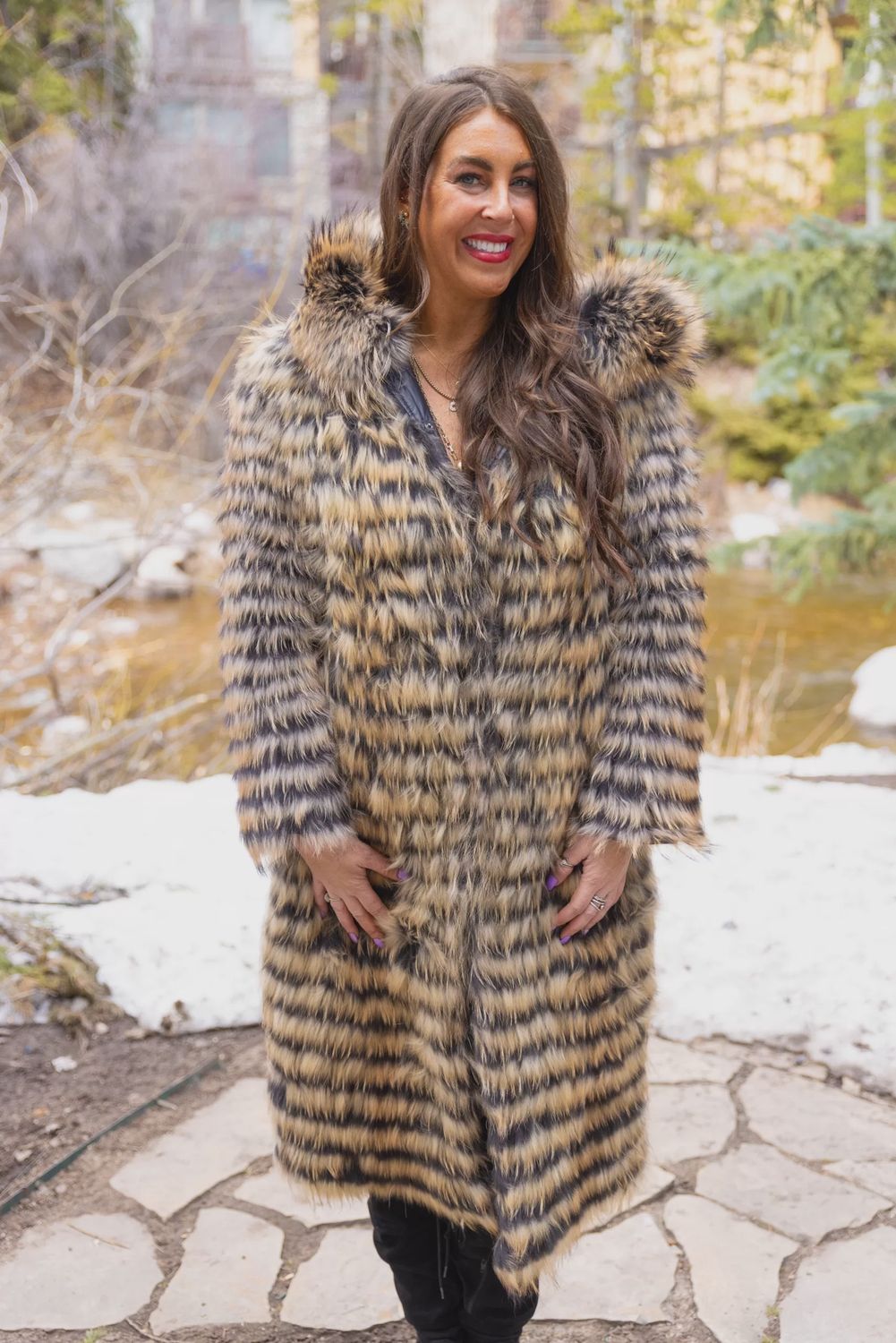 Women&#39;s Dyed Finn Raccoon